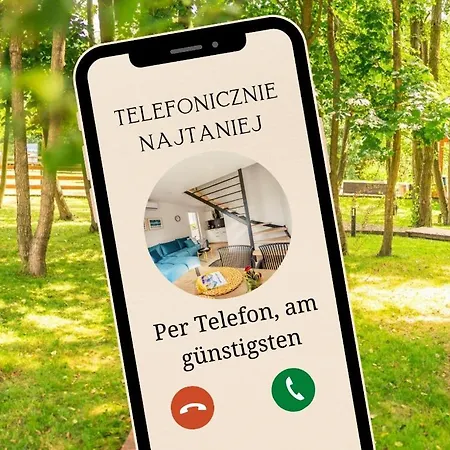 Дерев'яний котедж Baltic Park - Raj Dla Rodzin Z Dziecmi - Z 2 Sypialniami Atrakcje Dla Dzieci *