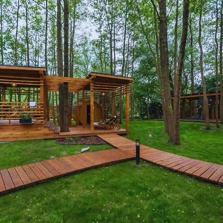 Baltic Park - Raj Dla Rodzin Z Dziecmi - Z 2 Sypialniami Atrakcje Dla Dzieci Дерев'яний котедж Нєхоже